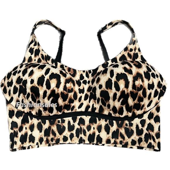 Victorias Secret Allegro Lightweight Medium Support Lined sport bra animal print - Picture 5 of 5